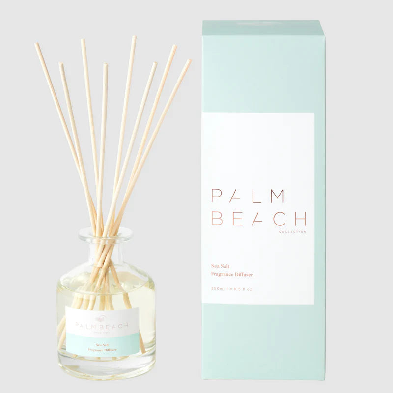 🌊 Sea Salt Fragrance Diffuser 250ml Palm Beach 🕯️ - Clean, cool, revitalising