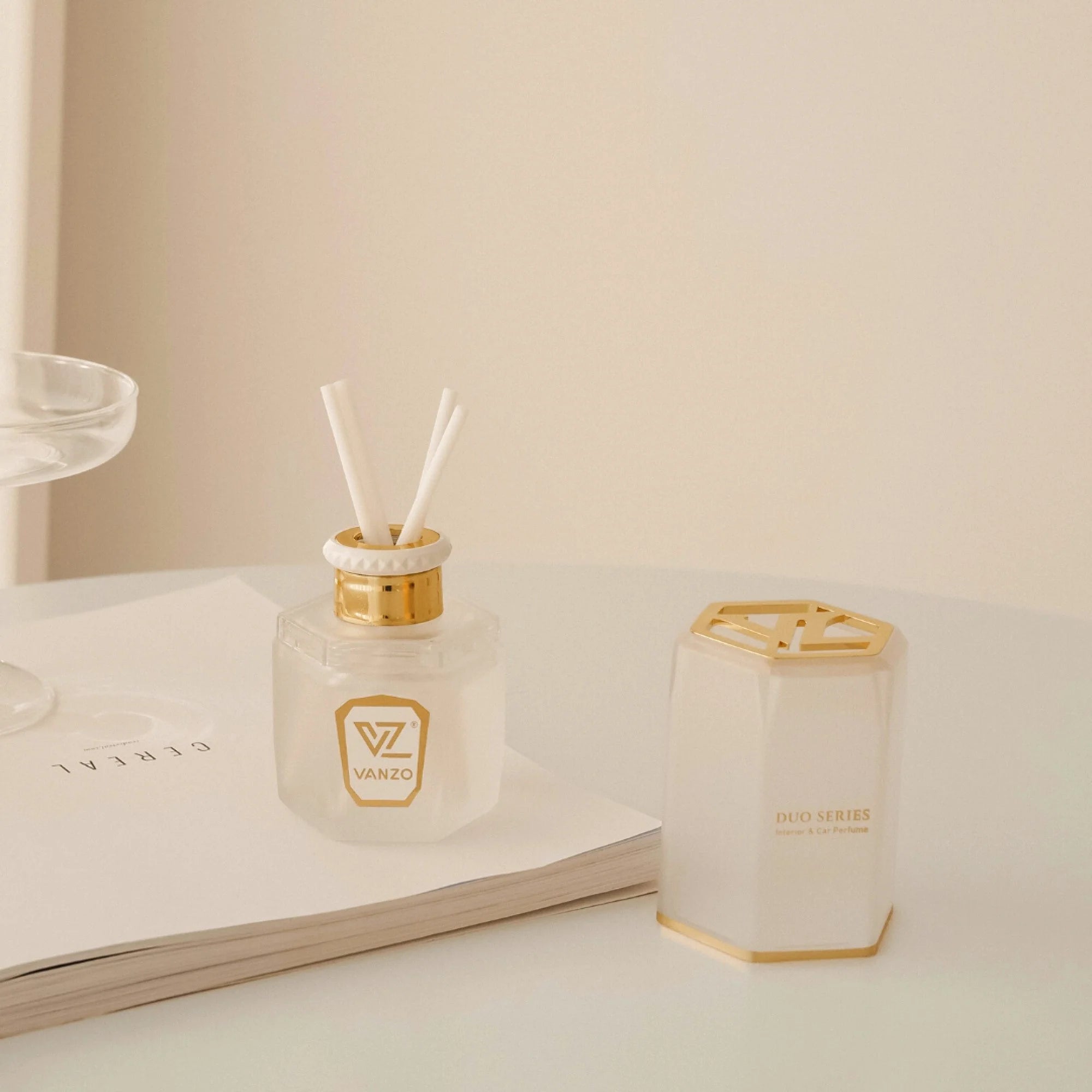 🍐 English Pear & Freesia - 3366 VANZO Car Diffuser ✨🚗 - Fresh, floral, feminine