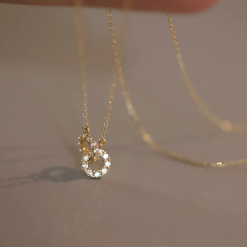 ✨ 18K Gold Plated Sterling Silver Dainty Necklace