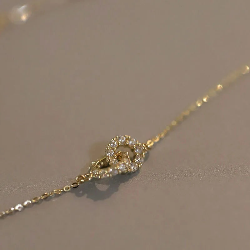✨ 18K Gold Plated Sterling Silver Dainty Necklace