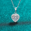 925 Sterling Silver Moissanite Zircon necklace