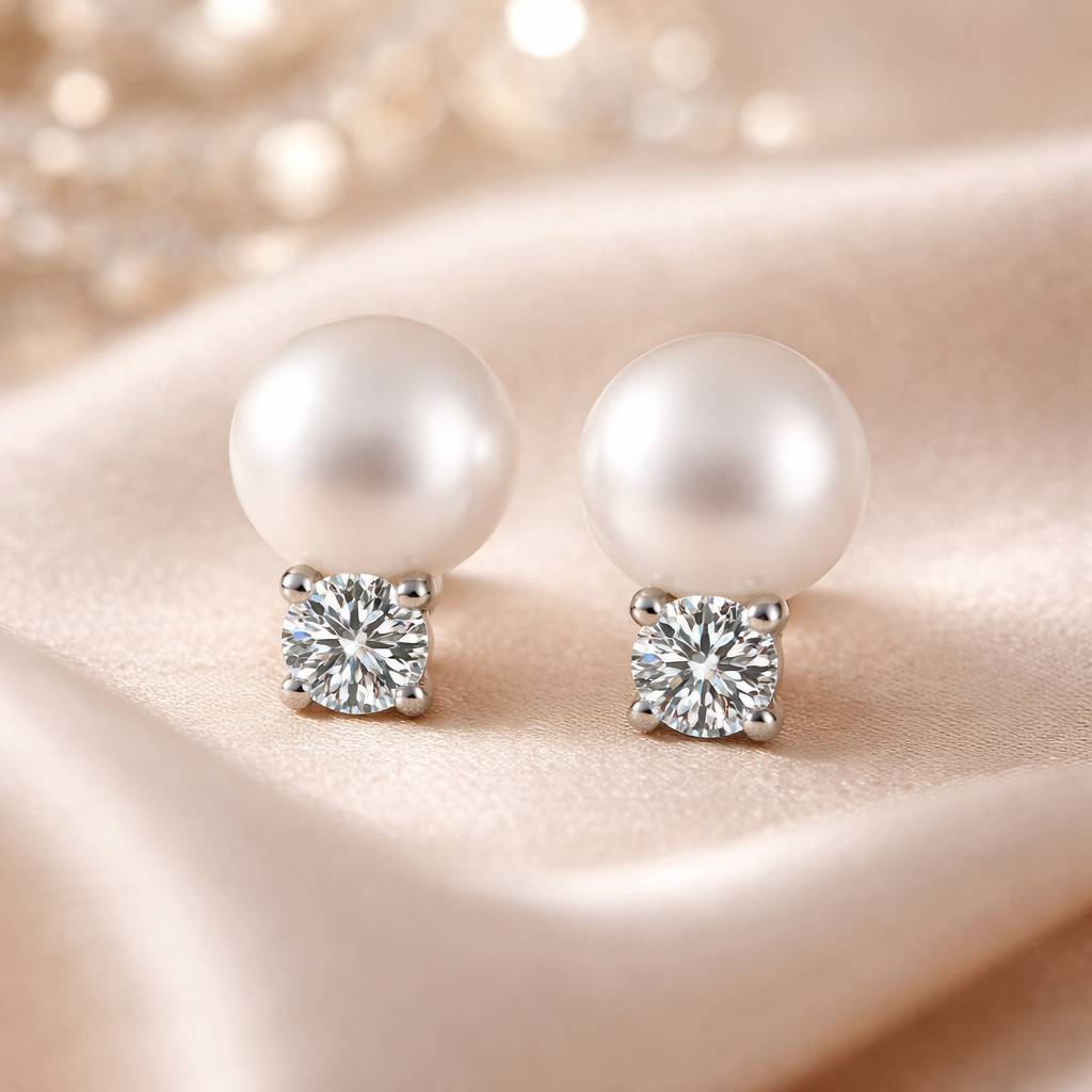 💎 925 Sterling Silver Moissanite Earrings ✨