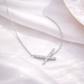 925 Sterling Silver Cross Pendant Necklace – Minimal Sparkle ✨💎