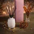 🥜 Pistachio, Saffron, Praline & Maple Fragrance Diffuser Set (220ml) By Urban Rituelle ✨🍫 - smooth, warm