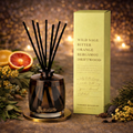 🌿 Wild Sage, Bitter Orange, Bergamot & Driftwood Fragrance Diffuser Set (220ml) By Urban Rituelle - Botanical freshness with a grounded twist. 🌬️