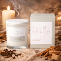 🪵 Clove & Sandalwood Candle 420g – Palm Beach ✨🔥- Spicy, woody, deeply comforting