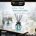 VANZO Reed Diffuser – White Musk (120ML) 🤍✨