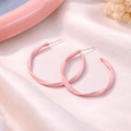 Blush Twist Hoop Earrings 🌸B2F1