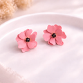 Blush Bloom Flower Stud Earrings 🌸✨B2F1