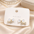 🎀 Luxe Bow Stud Earrings ✨B2F1