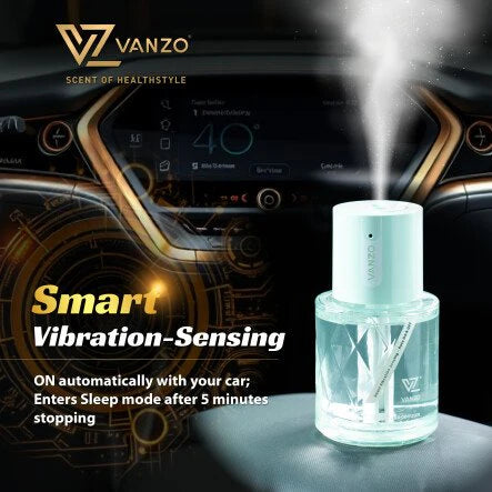 🌸 Classic Blossom (120ML) VANZO Smart Car Diffuser 🚗✨ - Elegant, airy