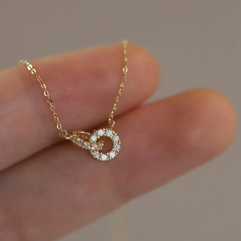 ✨ 18K Gold Plated Sterling Silver Dainty Necklace